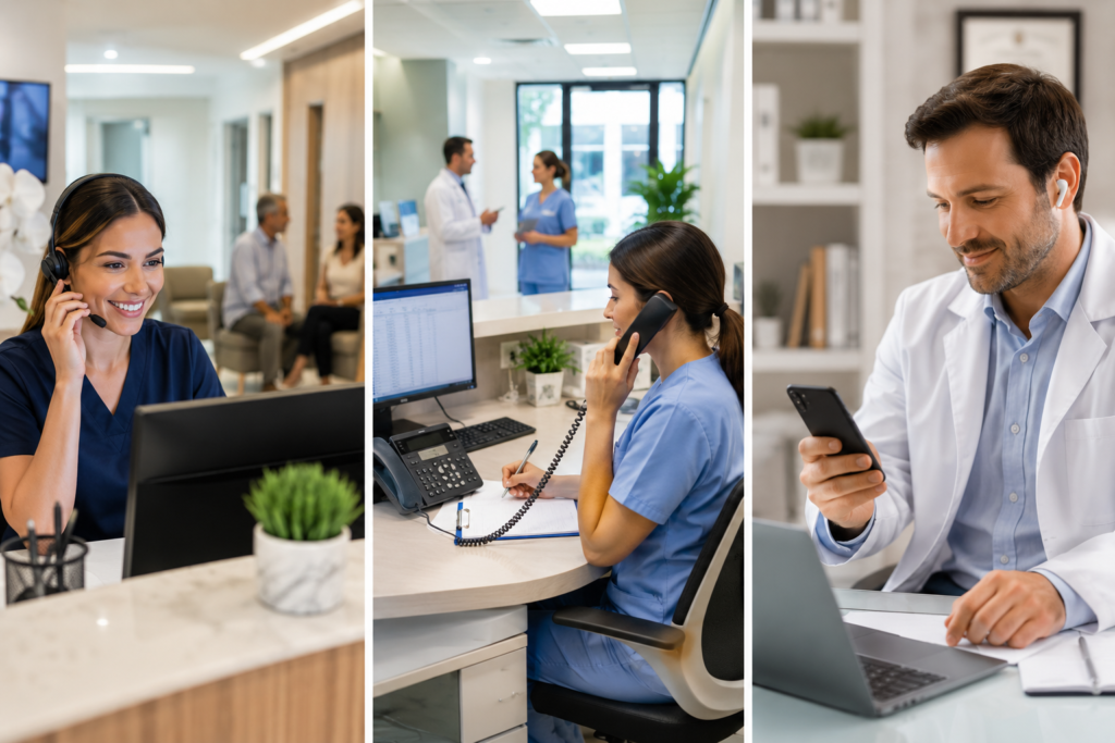 Como a IA recepcionista pode atender ligações de uma clínica 24 horas